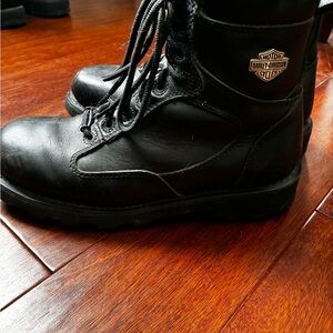 Harley-Davidson Men's Black Leather Boots
